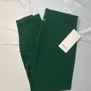 lululemon athletica Green Leggings NWT